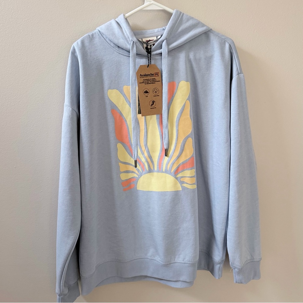 Women’s Cotton Hoodie Sweatshirt Sz M - Picture 3 of 8